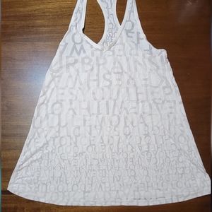 Lululemon Sheer Racerback Tank Top